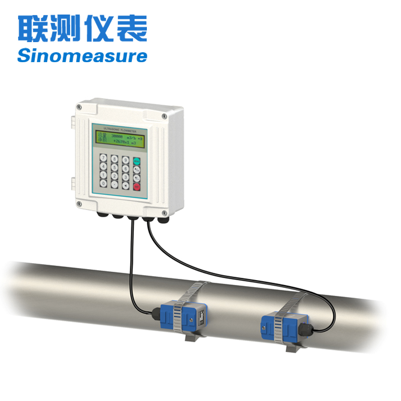 SIN-1158S分体壁挂式超声波流量计 固定式_多口径