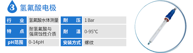 pH电极参数