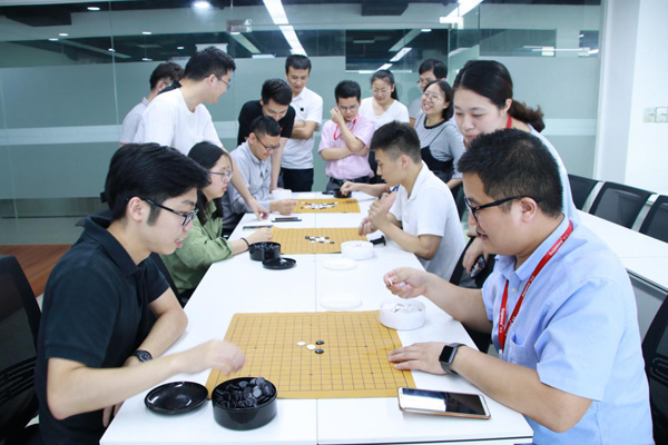 五子棋比赛现场